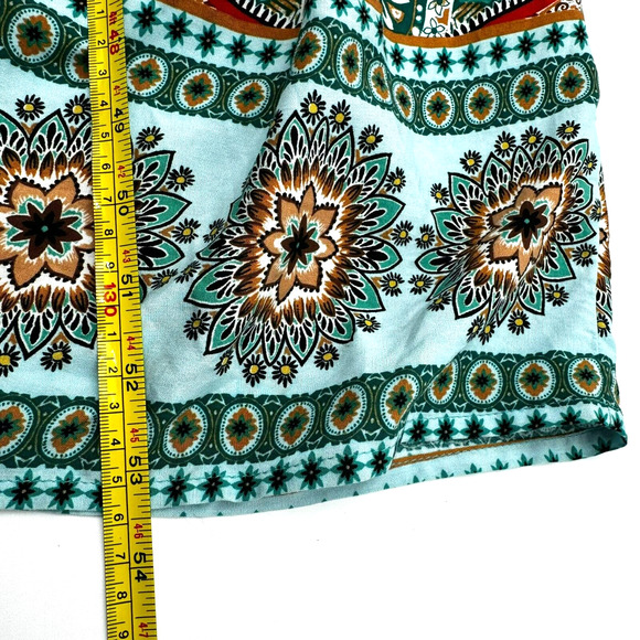 RUSTTYDUSTTY Women's 3XL Long Floral Kimono Robe Swimwear Cover Up Resort Boho - Picture 11 of 11